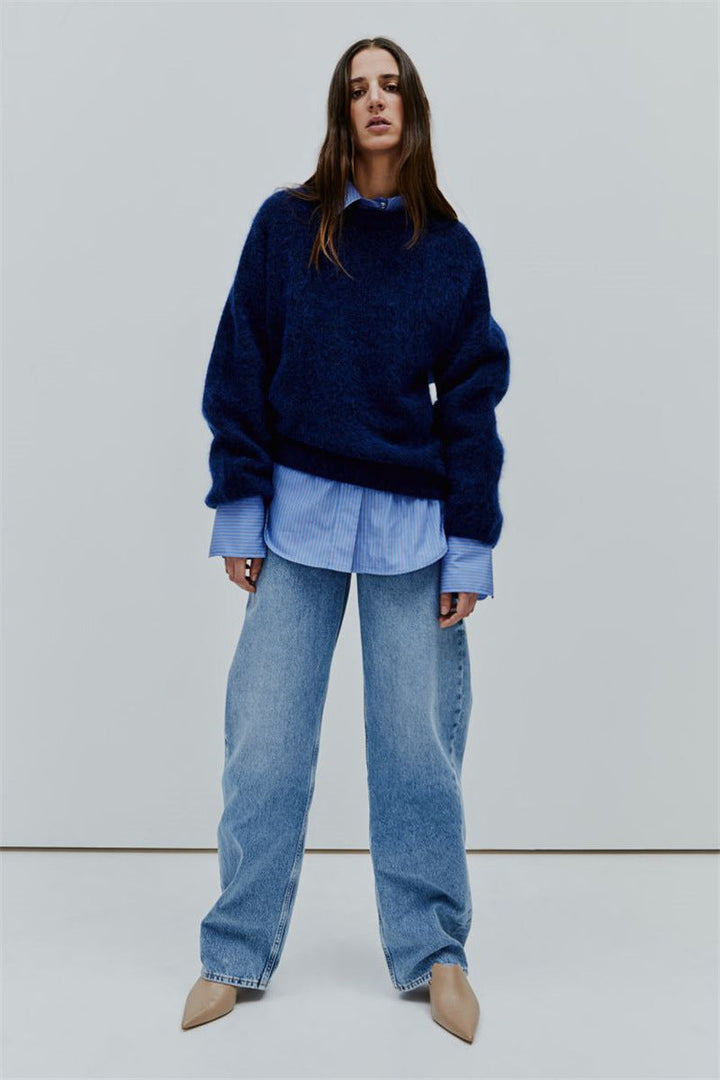 W&W Mode | aus Mohair - oversized Damenpullover