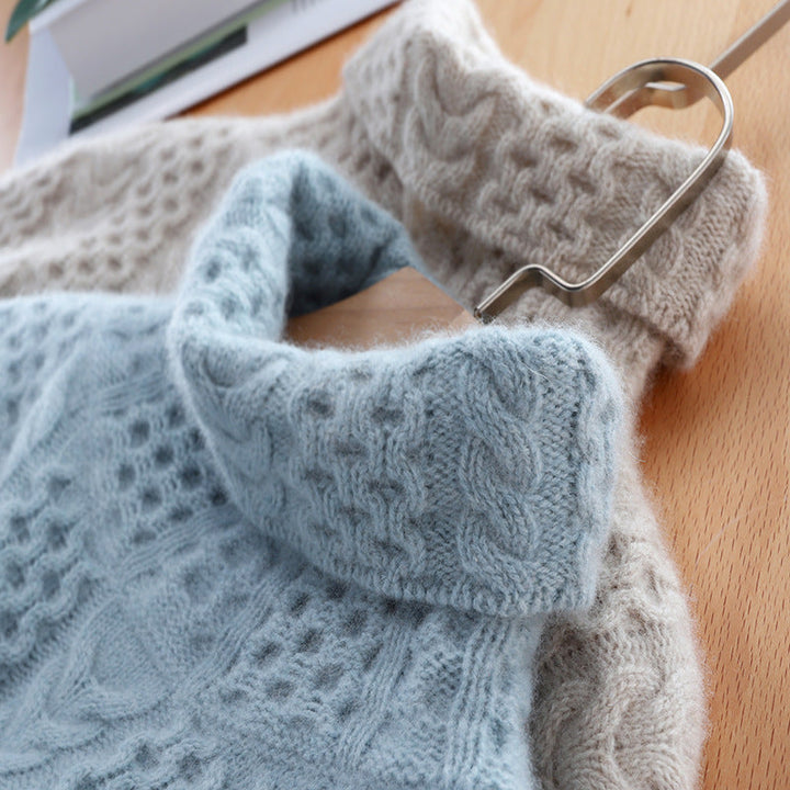 W&W Mode | Damen Rollkragenpullover Aus Kaschmir