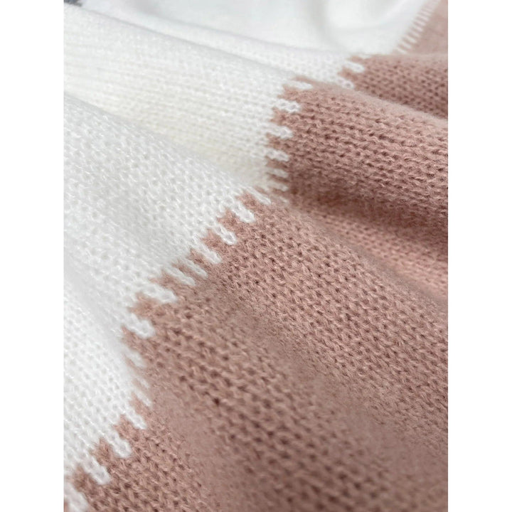 W&W Mode - Strickpullover Mit Leopardenmuster