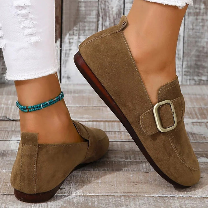 W&W Mode | Vintage Bequeme Slip-On-Schuhe