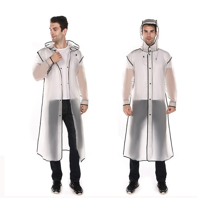W&W Mode - Erleben Sie Komfort Im Regen Mit Dieser Unisex-Regenjacke