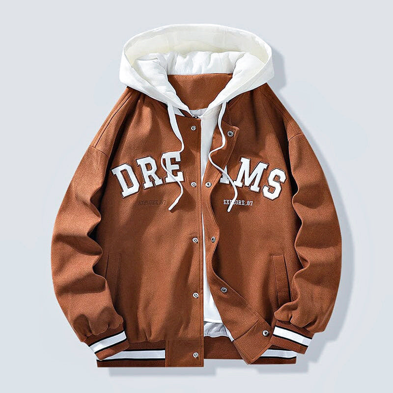 W&W Mode | Kapuzenjacke mit Buchstaben-Print