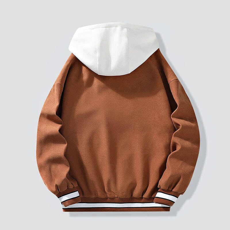 W&W Mode | Kapuzenjacke mit Buchstaben-Print
