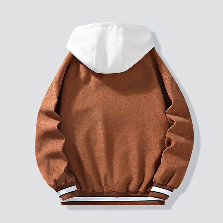 W&W Mode | Kapuzenjacke mit Buchstaben-Print