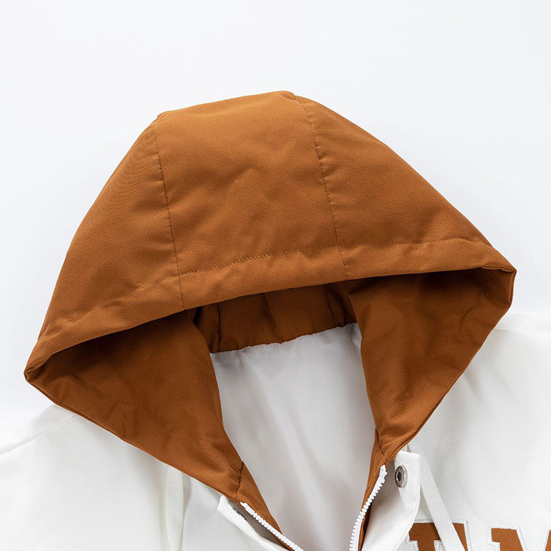 W&W Mode | Kapuzenjacke mit Buchstaben-Print