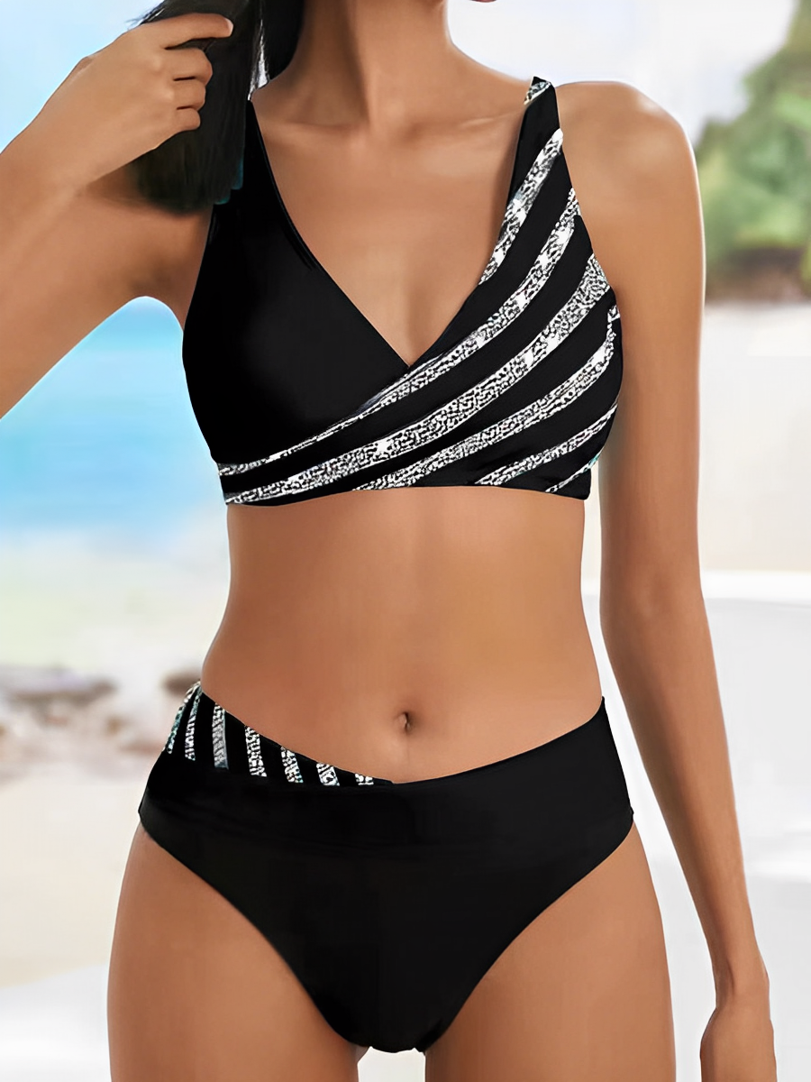 W&W Mode | Bikini Sommer Gestreift Luxus
