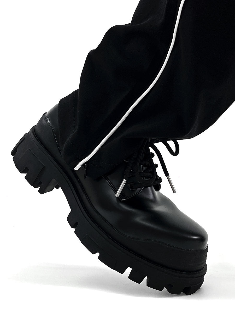 W&W Mode | Moderne Lederschuhe Mit Dicker Sohle