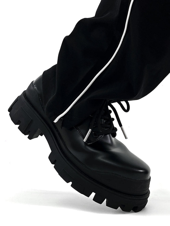 W&W Mode | Moderne Lederschuhe Mit Dicker Sohle
