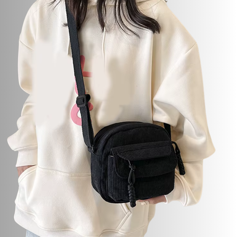 W&W Mode | Kompakte Cord Tasche Mit Elegantem Design