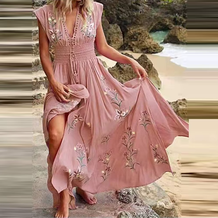 W&W Mode | Boho Kleid Mit Stickereien Für Einen Traumhaften Sommerlook
