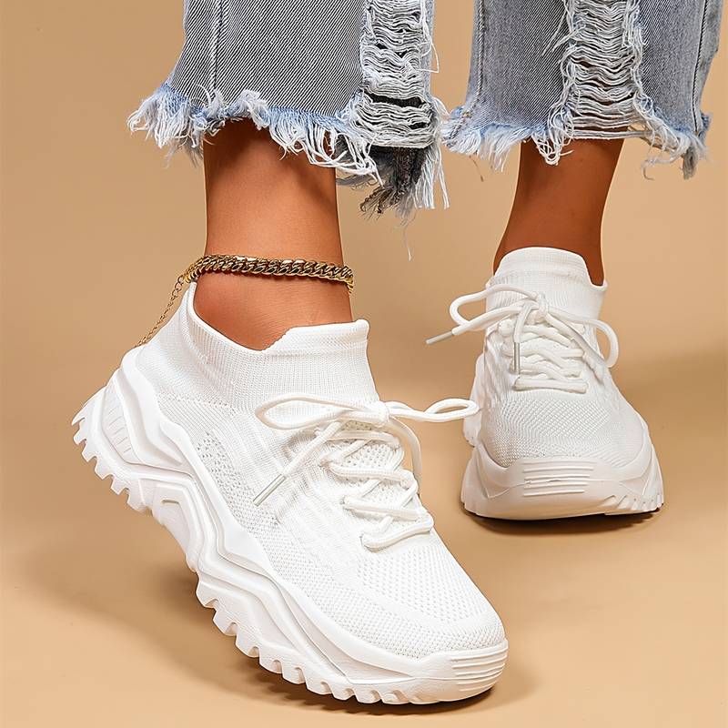 W&W Mode | Lässige Sneaker Mit Extra Fußstütze Für Frauen