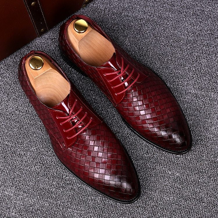 W&W Mode | Stilvolle Leder Herren Schnürschuhe