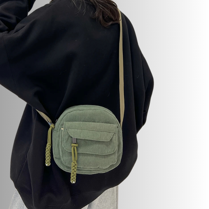 W&W Mode | Kompakte Cord Tasche Mit Elegantem Design