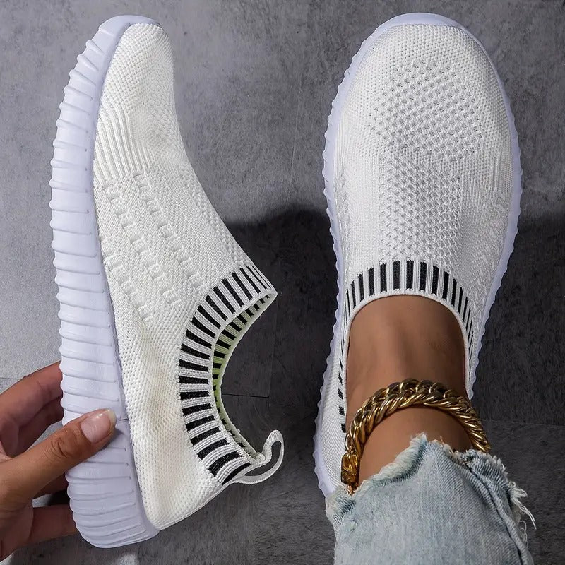 W&W Mode | Atmungsaktive Damen-Sneakers mit verstärktem Fußbett