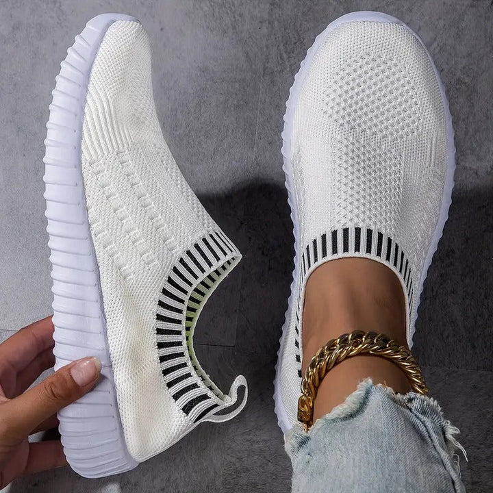 W&W Mode | Atmungsaktive Damen-Sneakers mit verstärktem Fußbett