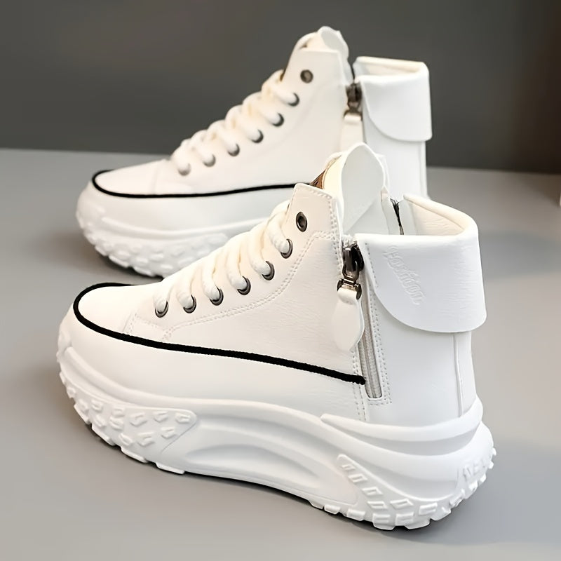 W&W Mode | Moderne Plattform Sneaker für Damen