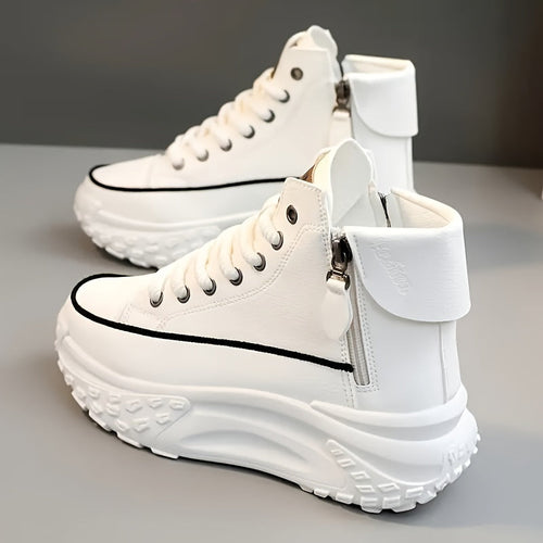 W&W Mode | Moderne Plattform Sneaker für Damen