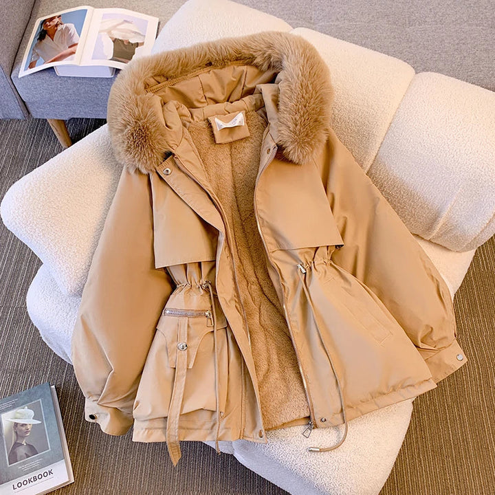 W&W Mode - Veruka- Luxuriöse Damenwinterjacke