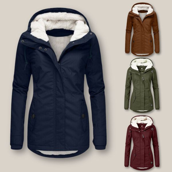 W&W Mode | Warme Gefütterte Jacke