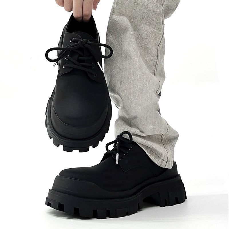 W&W Mode | Moderne Lederschuhe Mit Dicker Sohle