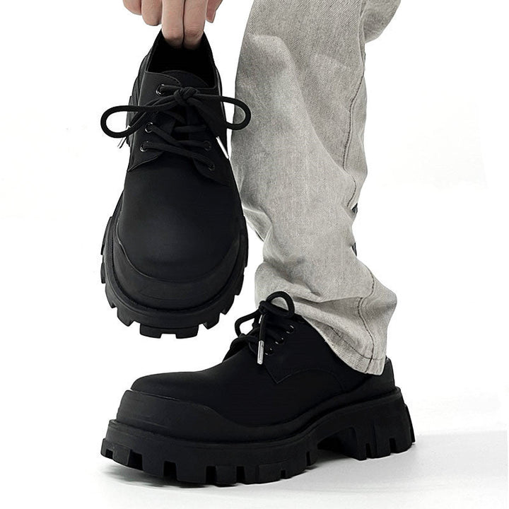 W&W Mode | Moderne Lederschuhe Mit Dicker Sohle