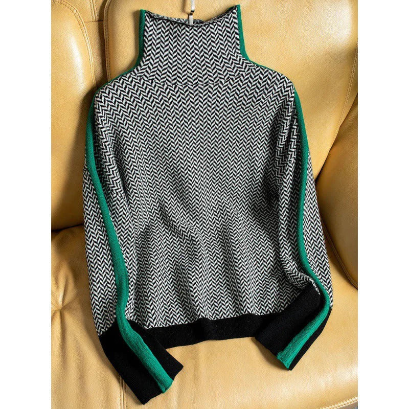 W&W Mode | Strick Premium Rollkragenpullover