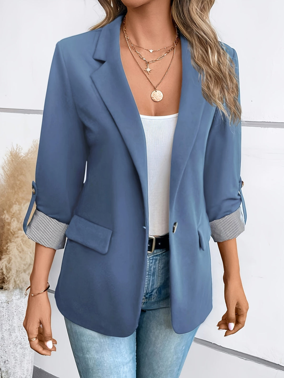W&W Mode | Eleganter Business Longblazer mit