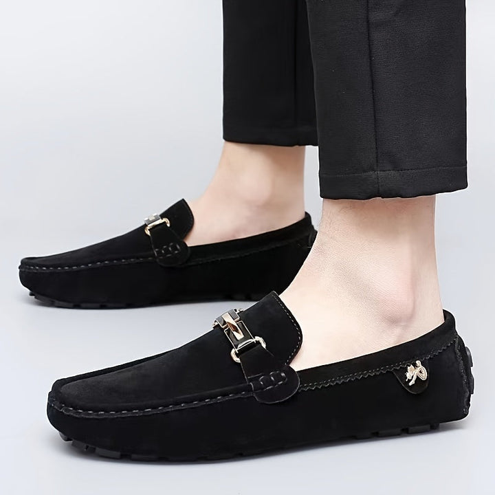 W&W Mode | Bequeme Metallische Mokassins