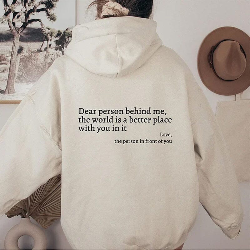W&W Mode | Warmth Pullover mit Buchstabenaufdruck