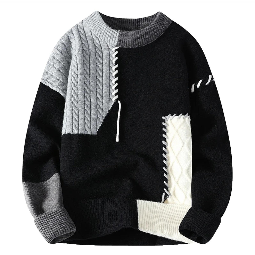 W&W Mode | Patchwork Pullover
