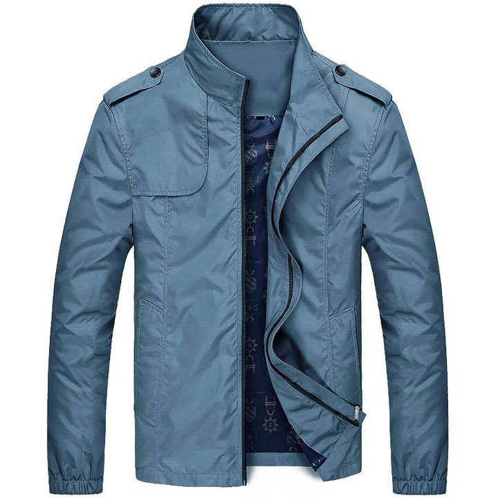 W&W Mode | Herren Jacke Cargo Sommerjacke Leichtes Design
