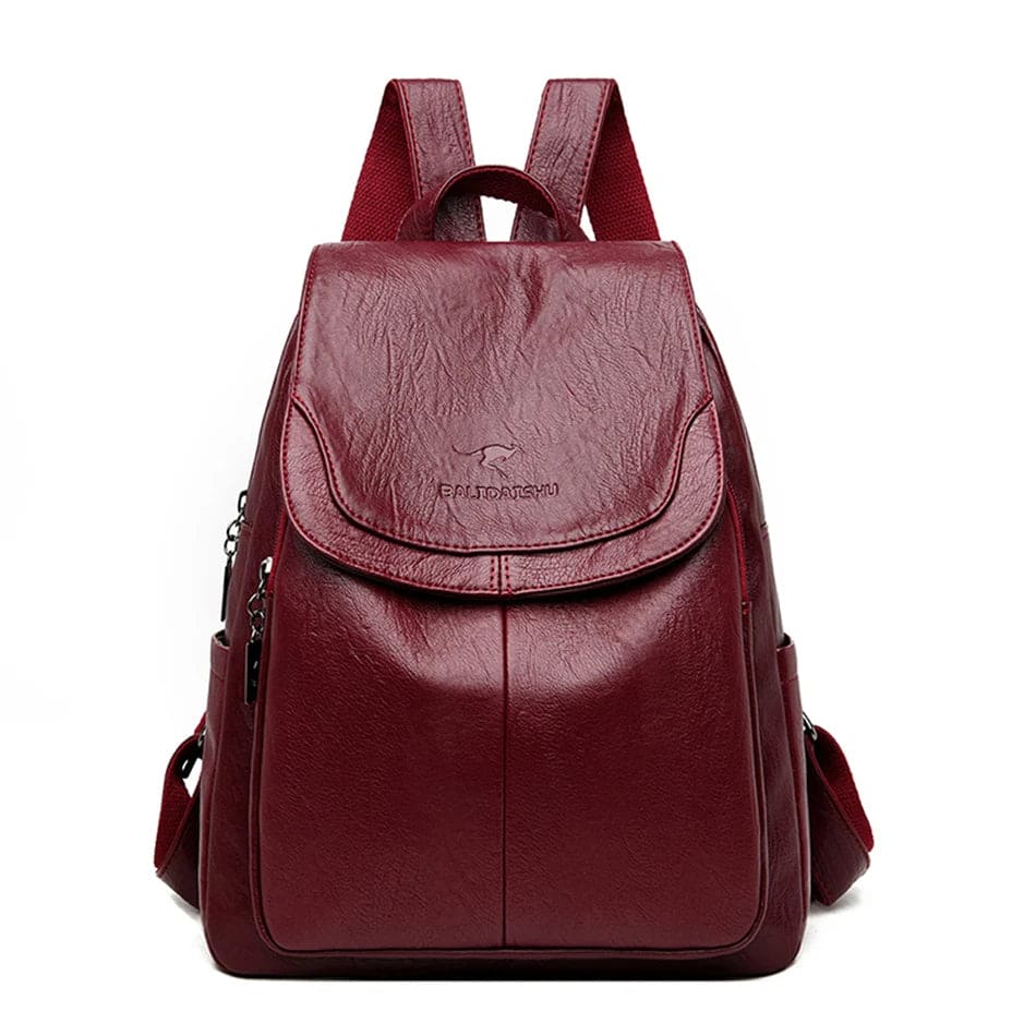 W&W Mode | Diebstahlsicherer Rucksack aus Leder