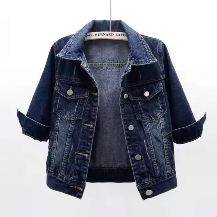 W&W Mode | Bunte Denimjacke
