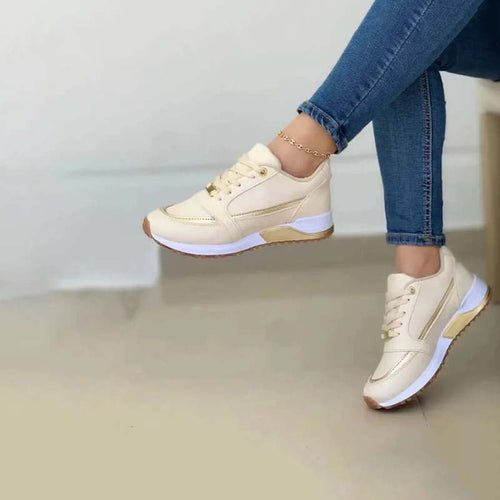 W&W Mode | Lässige Plateau Turnschuhe