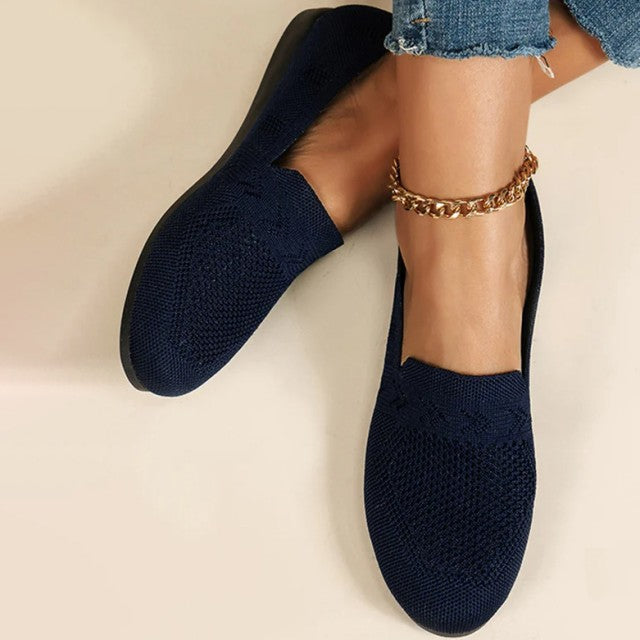 W&W Mode | Blaue Atmungsaktive Netzschuhe