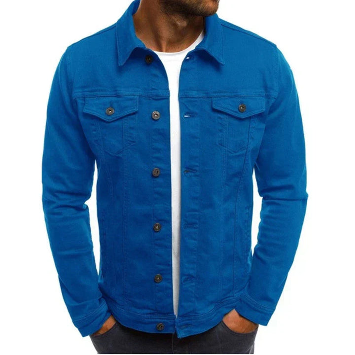 W&W Mode | Lässige Jeansjacke Für Herren