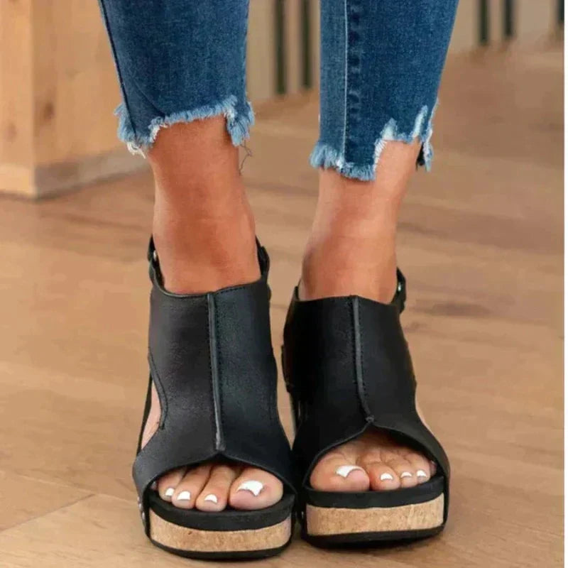 W&W Mode | Orthopädische Ledersandalen Für Zusätzlichen Halt