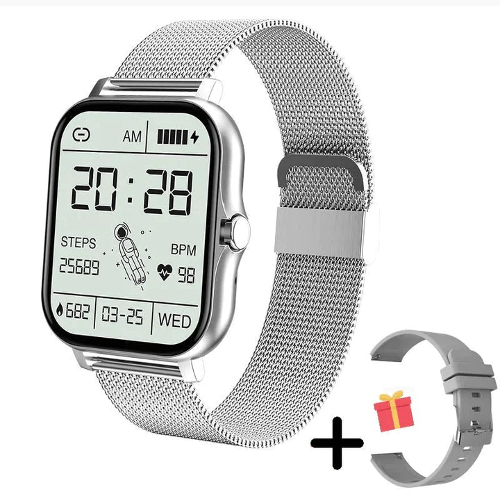 Multifunktionale Smartwatch für Damen mit elegantem Design