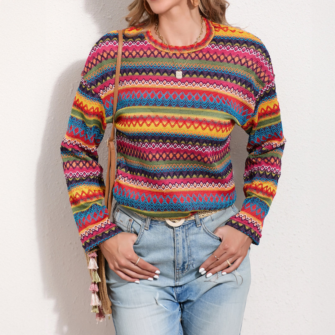 W&W Mode | Retro-Herbstpullover