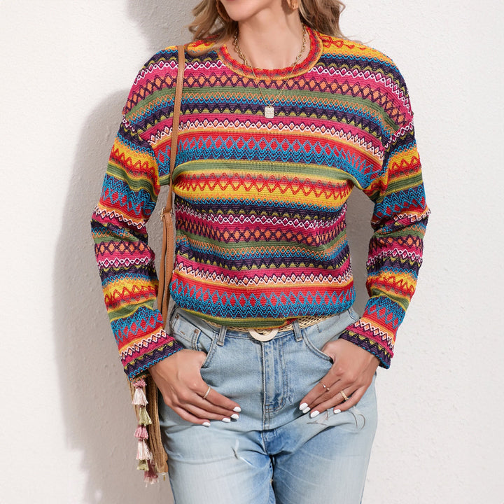 W&W Mode | Retro-Herbstpullover