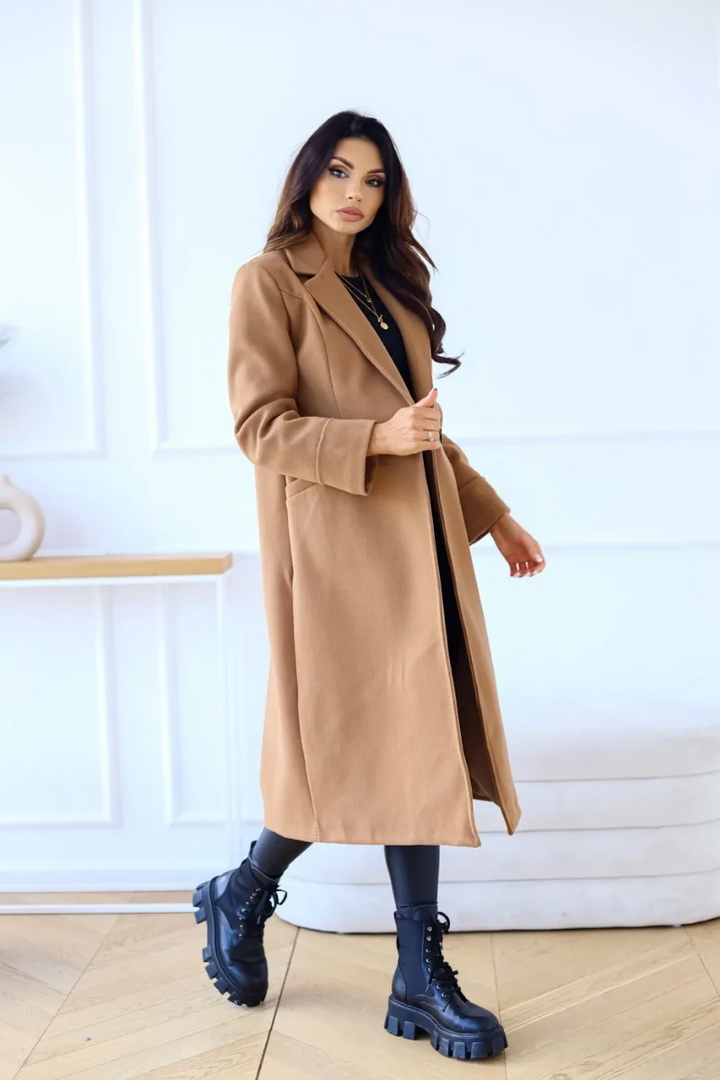 W&W Mode | Klassischer Langer Trenchcoat mit