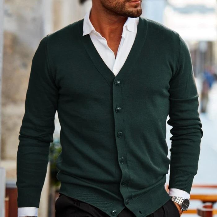 W&W Mode | Lässiger Strickjacke Für Herren