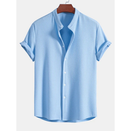 W&W Mode | Kurzärmlige Knopfleiste Bluse Lässig