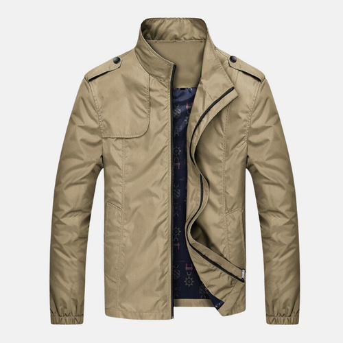 W&W Mode | Modische, Wasser Und Winddichte Herrenjacke Mit Kragen