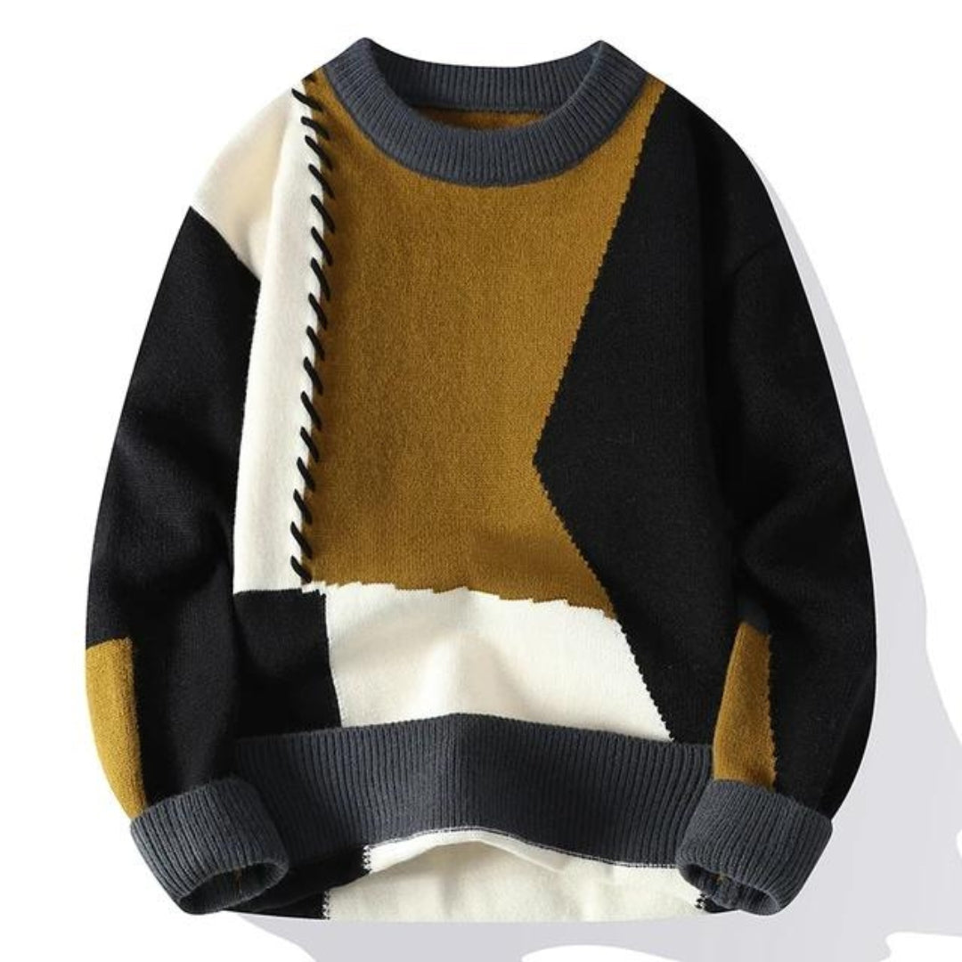 W&W Mode | Patchwork Pullover