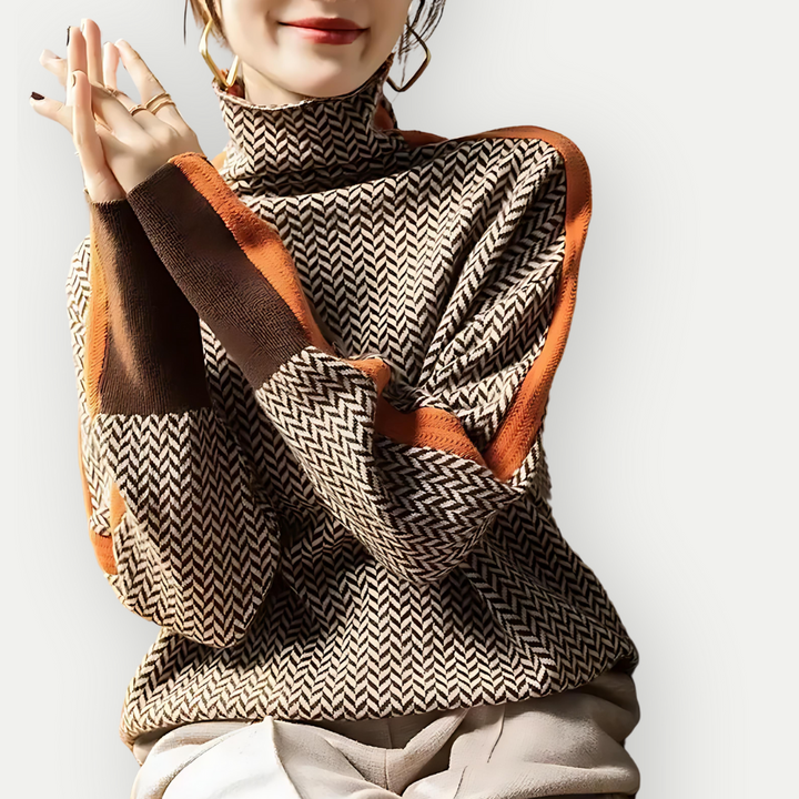 W&W Mode | Damen Langarm Winterpullover