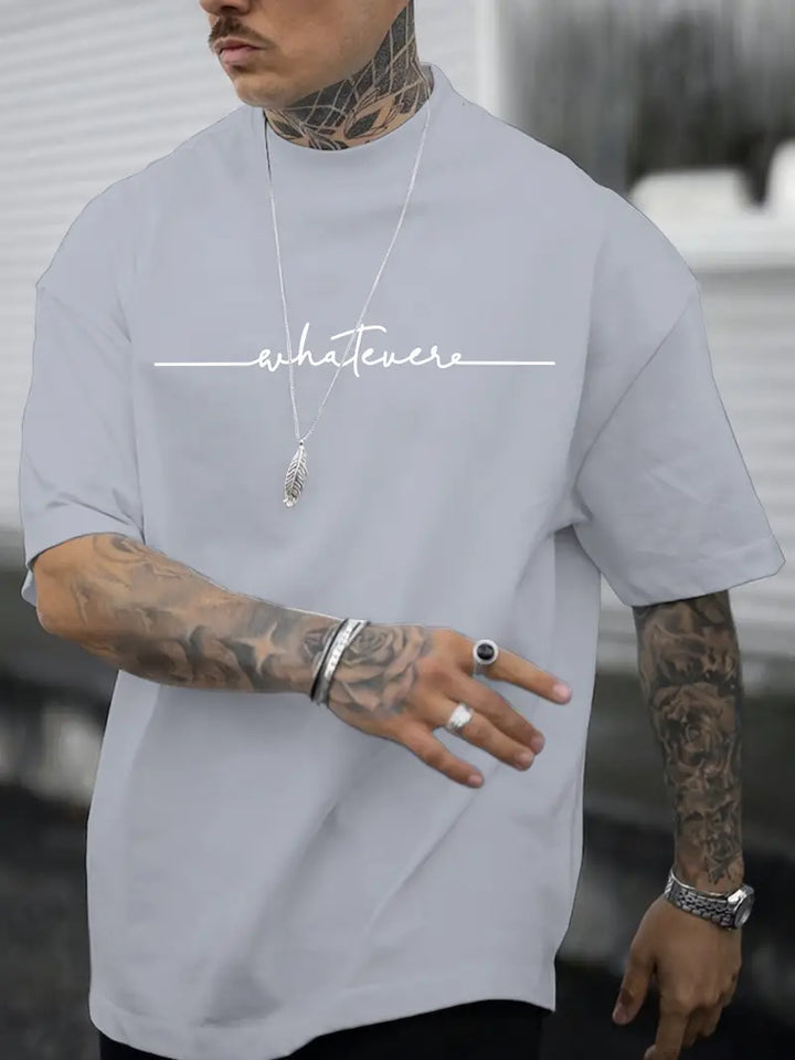 W&W Mode | Herren T-shirt Mit Rundhalsausschnitt