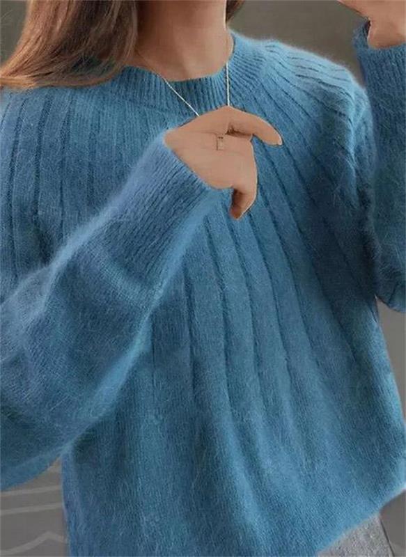 W&W Mode | Weicher Kaschmir Strickpullover für Damen - Warm und Luxus