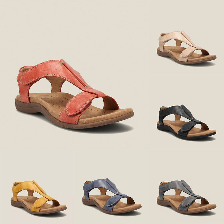 W&W Mode | Orthopädische Ledersandalen