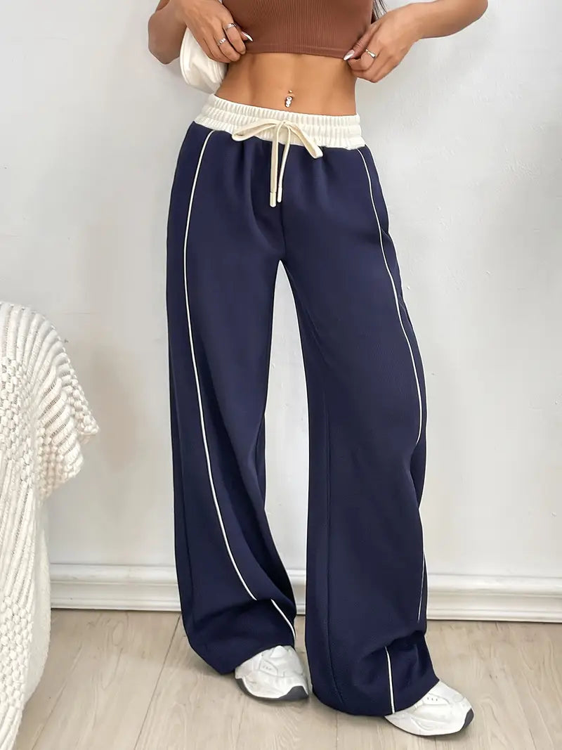W&W Mode | Bequeme Weitbein Jogginghose Mit Stretch Für Damen